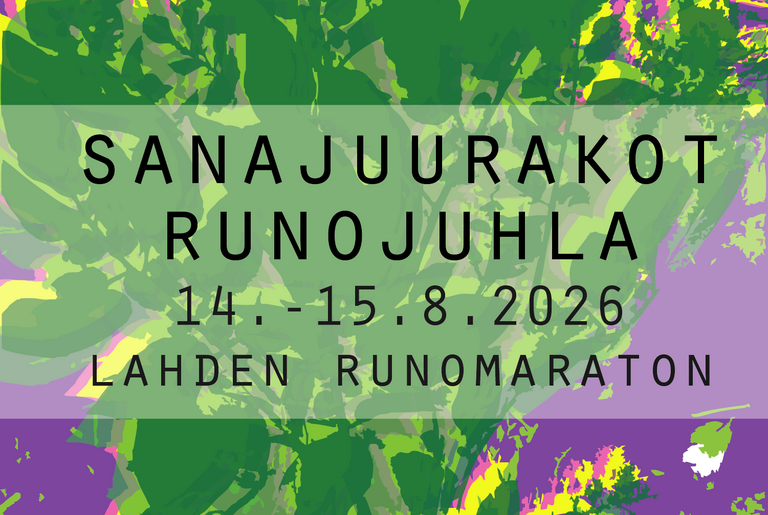 Sanajuurakot – Runojuhla 14.-15.8.2026